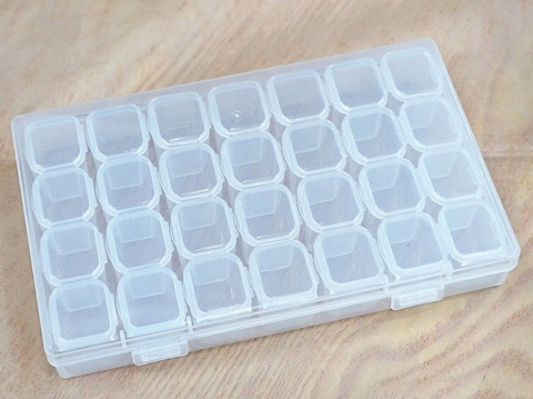 Pojemnik na Diamenty Do Haftu Diamentowego Diamond Painting Mozaika