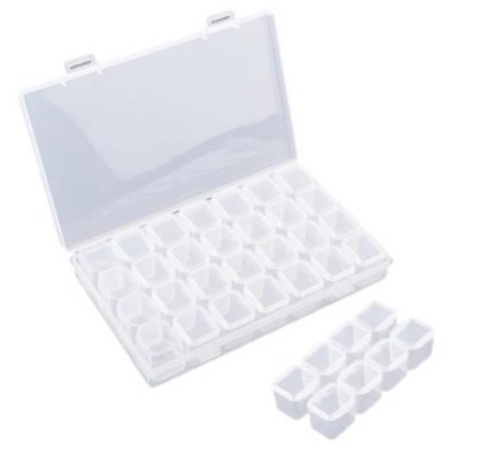 Pojemnik na Diamenty Do Haftu Diamentowego Diamond Painting Mozaika