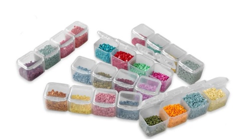 Pojemnik na Diamenty Do Haftu Diamentowego Diamond Painting Mozaika