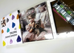 Haft Diamentowy Na Twardym Płótnie 7D Diamond Painting Mozaika Dla Dzieci