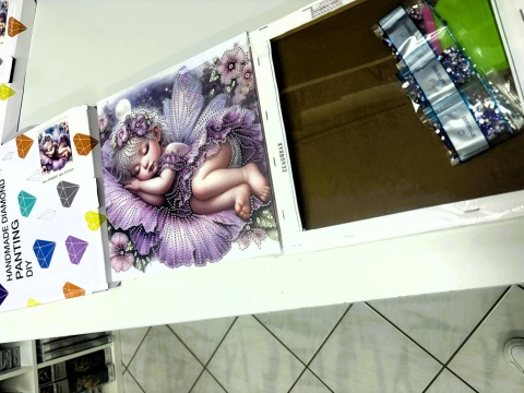 Haft Diamentowy Na Twardym Płótnie 7D Diamond Painting Mozaika Dla Dzieci