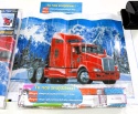 HAFT DIAMENTOWY CIĘŻARÓWKA CZERWONA DIAMOND PAITING MOZAIKA ZESTAW 5D