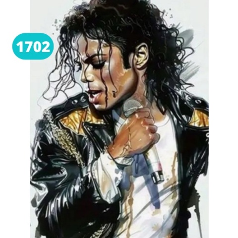 Haft Diamentowy Diamond Painting Malowanie Diamentowe Michael Król Popu Jackson