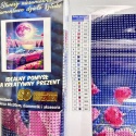 Haft Diamentowy Diamond Painting Mozaika Samochód Auto Kabriolet Róż