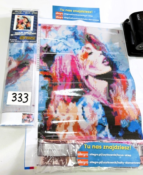 Haft Diamentowy Kobieta Diamond Painting Mozaika Zestaw