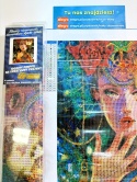 Haft Diamentowy Kobieta Karnawał Maska Diamond Painting Mozaika Zestaw 5D