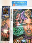 Haft Diamentowy Kobieta Kwiaty Diamond Painting Mozaika Zestaw