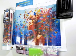 Haft Diamentowy Kobieta Motyle Diamond Painting Mozaika Zestaw Kreatywny