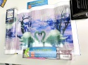 Haft Diamentowy Łabędzie Kwiaty Drzewa Mozaika Diamond Painting Zestaw 5D
