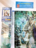 AFT DIAMENTOWY KOBIETA KRÓLOWA LASU MOZAIKA DIAMOND PAITING ZESTAW 5D