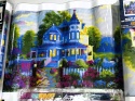 Haft Diamentowy Mozaika Diamond Painting Dom Kwiaty Krajobraz
