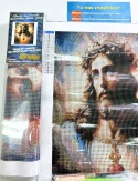 Haft Diamentowy Mozaika Diamond Painting Jezus W Cierniowej Koronie