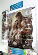 Haft Diamentowy Mozaika Diamond Painting Maryja Jezus Święta Rodzina