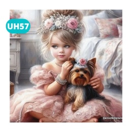 Haft Diamentowy Na Twardym Płótnie 7D Diamond Painting Mozaika Dla Dzieci