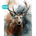 Haft Diamentowy Mozaika Wyklejanka 30x40cm Diamond Painting Jeleń Jelonek
