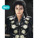 Haft Diamentowy Mozaika Wyklejanka 30x40cm Diamond Painting Michael Jackson