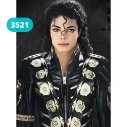 Haft Diamentowy Mozaika Wyklejanka 30x40cm Diamond Painting Michael Jackson