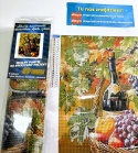 Haft Diamentowy Mozaika Wyklejanka 30x40cm Owoce Warzywa Do Kuchni Wino