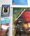 Haft Diamentowy Mozaika Wyklejanka 30x40cm Piraci Z Karaibów Johnny Depp