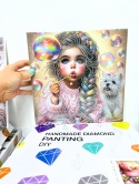 Haft Diamentowy Na Twardym Płótnie 7D Diamond Painting Mozaika Dla Dzieci