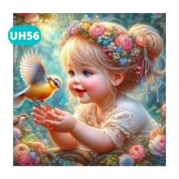 Haft Diamentowy Na Twardym Płótnie 7D Diamond Painting Mozaika Dla Dzieci