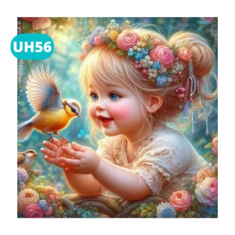 Haft Diamentowy Na Twardym Płótnie 7D Diamond Painting Mozaika Dla Dzieci
