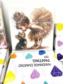 Haft Diamentowy Na Twardym Płótnie Na Ramie 7D York Diamond Painting Mozaika Dla Dzieci