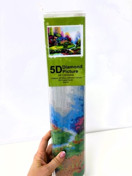 (50x40) Haft Diamentowy Diamond Painting Mozaika Wyklejanie Diamencikami