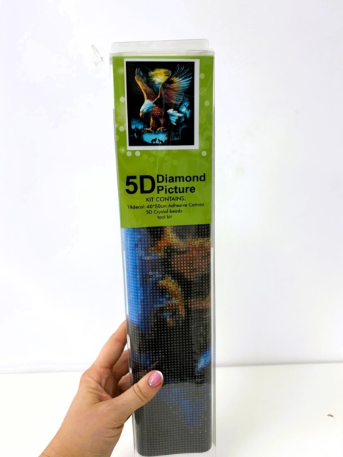 (50x40) Haft Diamentowy Diamond Painting Mozaika Wyklejanie Diamencikami