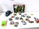 Zestaw 15 breloków do kluczy z diamentowym malowaniem DIY - zestaw kreatywny 5D Diamond Painting Mozaika Haft Diamentowy